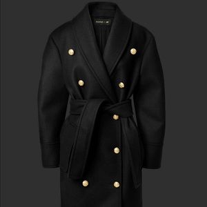 Balmain for H&M Wool Coat